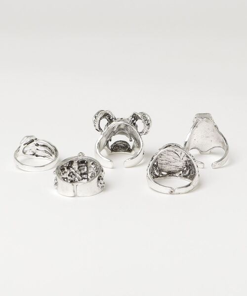 シルバーリングsilver925 5点まとめ売り 1004ST 指輪 リング 5つSET シルバー リング メンズ : ZOZOTOWN Yahoo