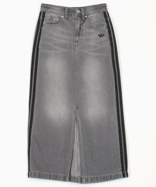 FREAK'S STORE デニムスカート adidas/アディダス DENIM LONG