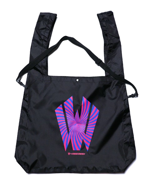 virgowearworks ショルダーバック W] by VIRGOwearworks ショルダーバッグ Warp logo 2way marche