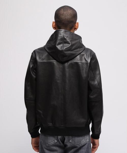 ブルゾン アウター GOAT VEGE HOODED JACKET / ゴート ベジ フーデッド ジャケット / AVIREX / アヴィレックスの画像