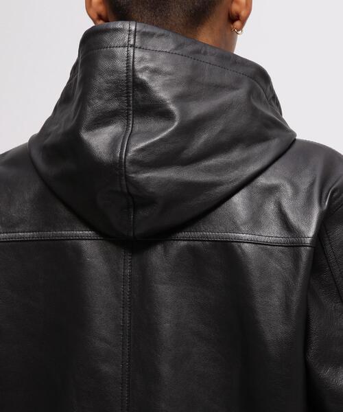 ブルゾン アウター GOAT VEGE HOODED JACKET / ゴート ベジ フーデッド ジャケット / AVIREX / アヴィレックスの画像