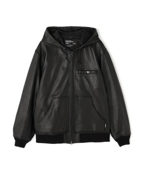 ブルゾン アウター GOAT VEGE HOODED JACKET / ゴート ベジ フーデッド ジャケット / AVIREX / アヴィレックスの画像