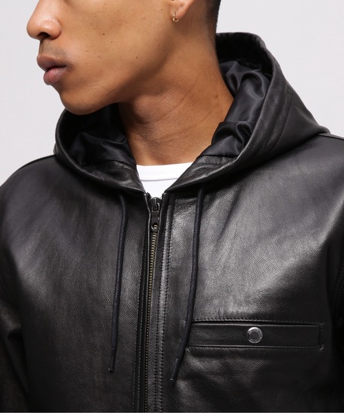 AVIREX（アヴィレックス） ブルゾン アウター GOAT VEGE HOODED JACKET