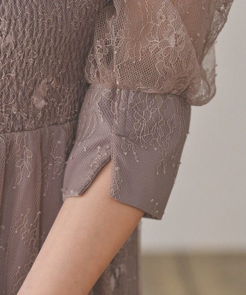 「Kana」 半袖ワンピース M ダークカーキ レディース_画像9