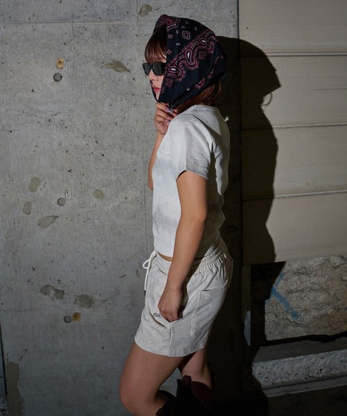 「sedacle girl」 半袖Tシャツ SMALL チャコールグレー レディース_画像5