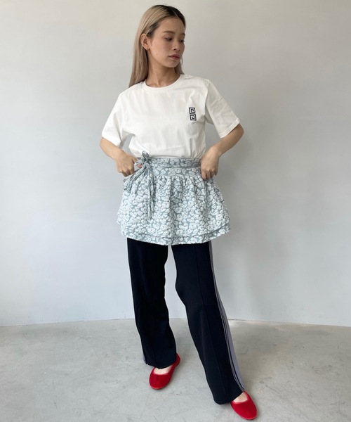 「SANSeLF」 半袖Tシャツ FREE ホワイト レディース_画像2