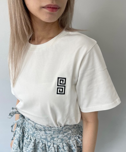 「SANSeLF」 半袖Tシャツ FREE ホワイト レディース_画像7