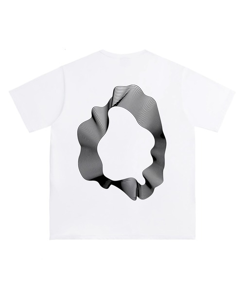 「Theater code」 半袖Tシャツ 3 ブラック メンズ_画像3