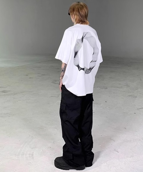 「Theater code」 半袖Tシャツ 3 ブラック メンズ_画像5