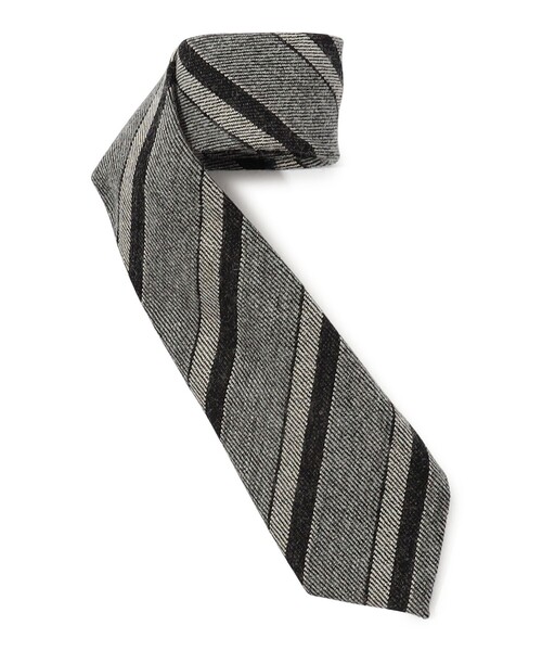 TOMORROWLAND（トゥモローランド） ネクタイ ウール レジメンタル