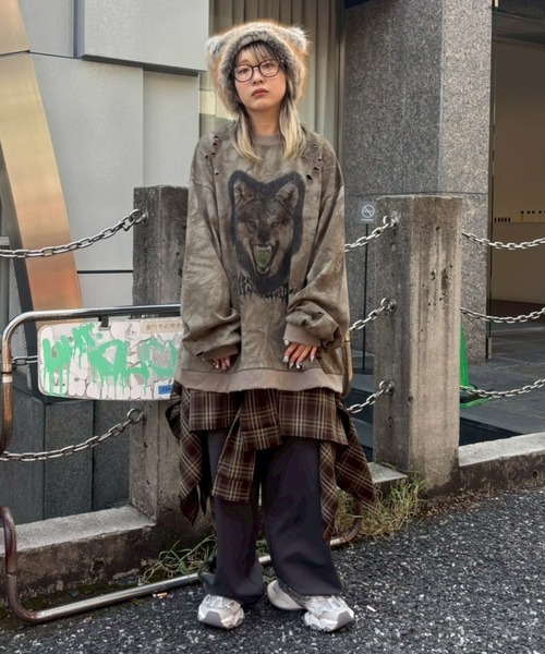 Candy Stripper（キャンディーストリッパー） パンツ CHECK SHIRT