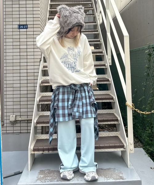 Candy Stripper（キャンディーストリッパー） パンツ CHECK SHIRT