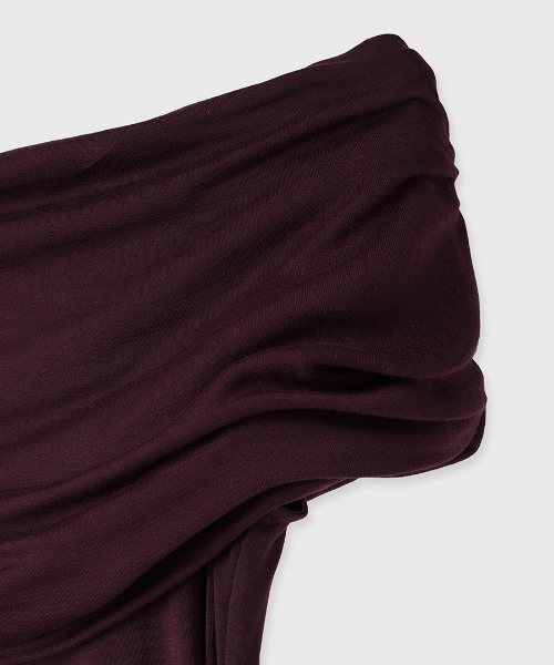 anuans（アニュアンス） 半袖ワンピース SMALL ブラック レディース