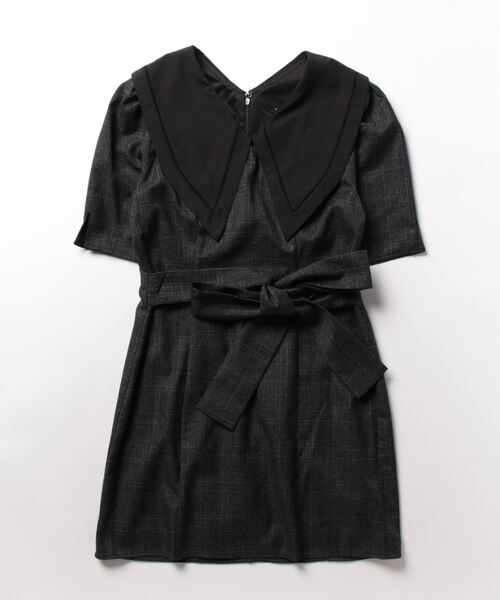 「EATME」 半袖ワンピース MEDIUM ブラック レディース_画像2