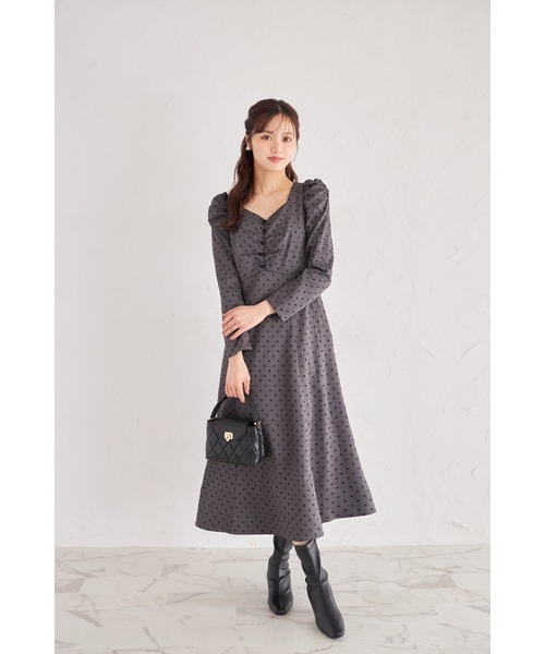 tocco closet（トッコ クローゼット） ワンピース フロッキーハート