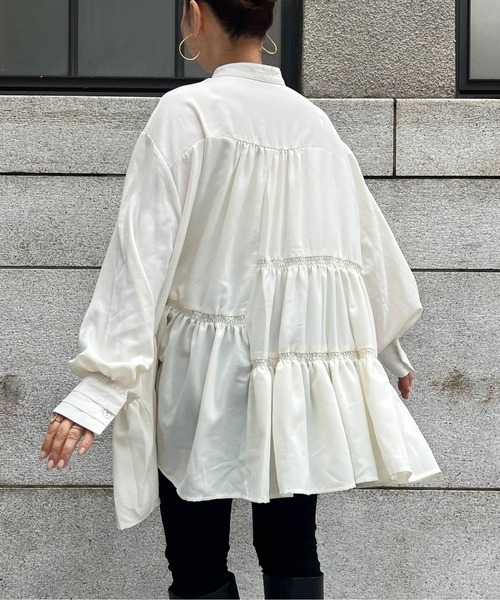 東欧vintage スモッキングギャザー　チュニックワンピース 東欧vintage スモッキングギャザー チュニックワンピース 東欧vintage