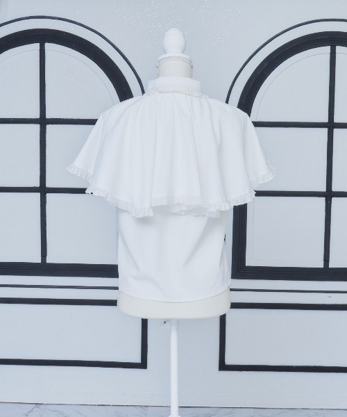 ぽんぽんけーぷぶらうす的なねnyan Me にゃんみー ぽんぽんけーぷぶらうす的なね【WHITE】 | nyan Me.