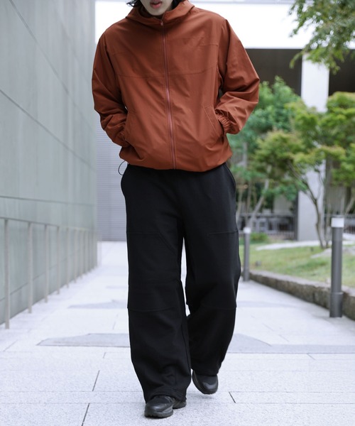 NAKER スウェットパンツ ジャージ 裏毛ダブルニーワイドスウェット
