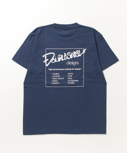 「DOUBLE STEAL」 半袖Tシャツ MEDIUM ホワイト メンズ_画像3