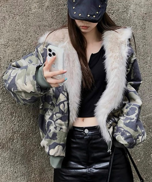 shopnikoniko（ショップにこにこ） ミリタリージャケット モッズコート