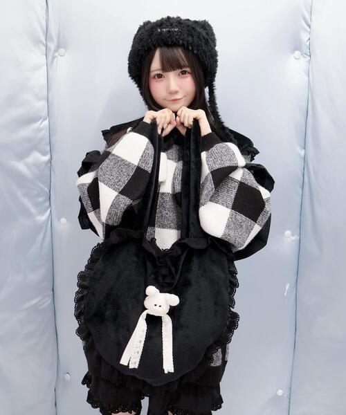 Whinny トートバッグ Whinny/「2025秋冬新作♪」ゆきうさぎ観覧車