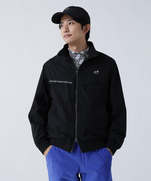 大人気⭐️マスターバニーエディション　ニットブルゾン　切替　2way メンズ　L マスターバニーメンズニットジャケット MASTER BUNNY EDITION
