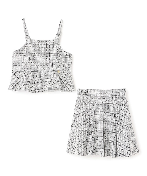 by LOVEiT セットアップ ビスチェスカートセットアップ キッズ 子供服