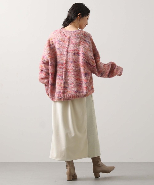 Gready Brilliant（グレディブリリアン） スカート スエード×リブ切替