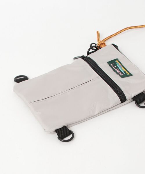 「L.L.Bean」 ワンポイントショルダーバッグ - ホワイト メンズ_画像3