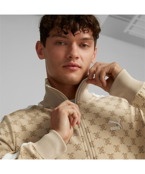 PUMA（プーマ） ジャージブルゾン MEDIUM サンドベージュ メンズ