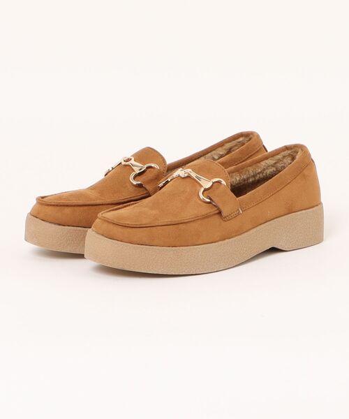 Parade ローファー 「厚底」ボアビットローファー 2287 レディース