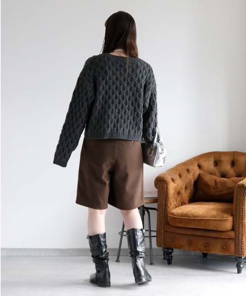 cepo（セポ） パンツ ジャージータックショートパンツ レディース