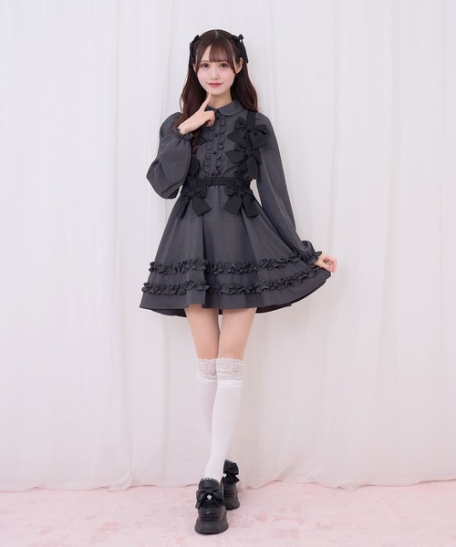 Honey Cinnamon（ハニーシナモン） ワンピース リボンハーネスセット