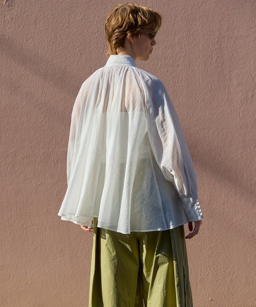 MAISON SPECIAL（メゾンスペシャル） ブラウス シャツ V-neck