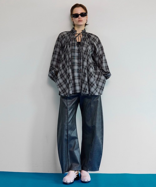 MAISON SPECIAL（メゾンスペシャル） ブラウス シャツ V-neck