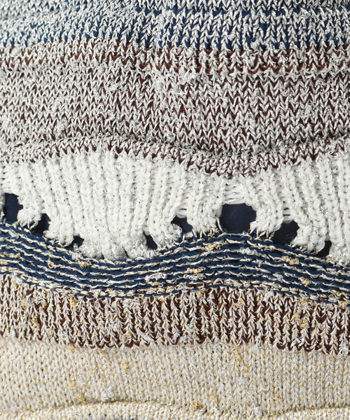 IENA（イエナ） クラッチバッグ パーティーバッグ ラメMIXボーダー