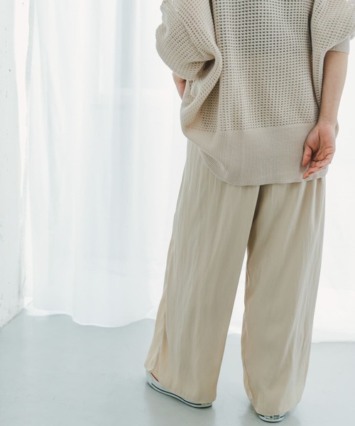 「ITEMS URBANRESEARCH」 イージーパンツ FREE ブラウン系その他 レディース_画像3