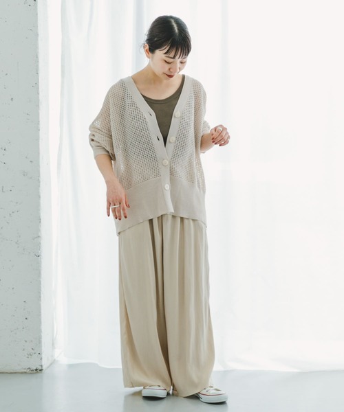 「ITEMS URBANRESEARCH」 イージーパンツ FREE ブラウン系その他 レディース_画像4