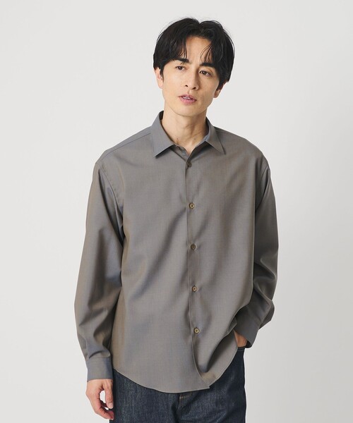 BEAUTY＆YOUTH UNITED ARROWS シャツ 尾州 TW シャンブレー レギュラー