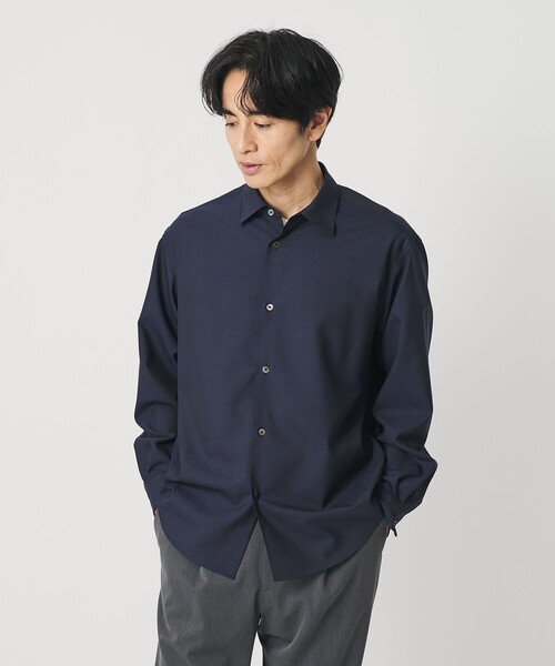 BEAUTY＆YOUTH UNITED ARROWS シャツ 尾州 TW シャンブレー レギュラー