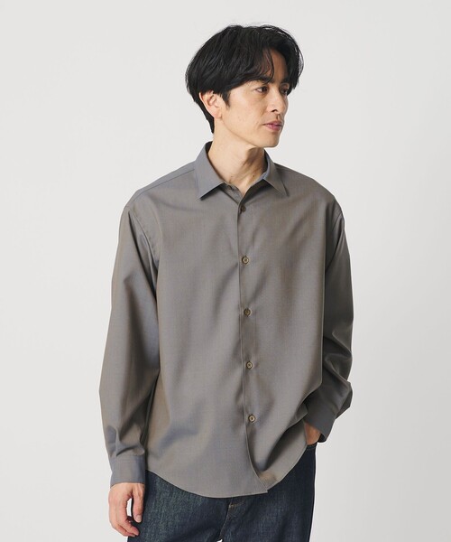 BEAUTY＆YOUTH UNITED ARROWS シャツ 尾州 TW シャンブレー レギュラー