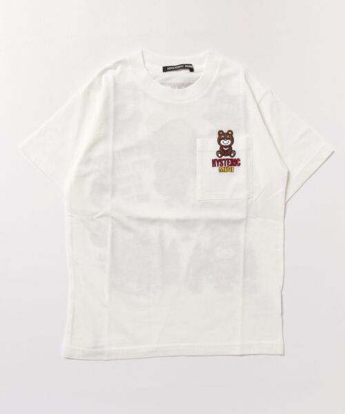 HYSTERIC MINI（ヒステリックミニ） tシャツ CAMP MINI刺繍 ポケット