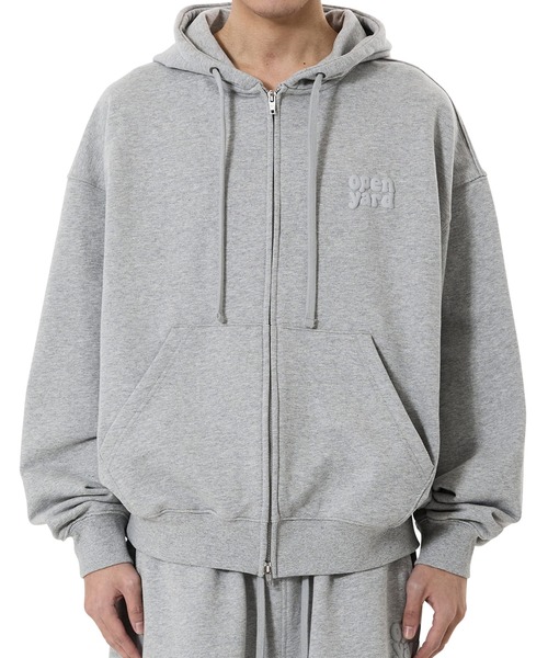 パーカー 「OY/オーワイ」PUFF LOGO HOODIE ZIP UP/パフロゴジップアップパーカー レディース メンズ_12