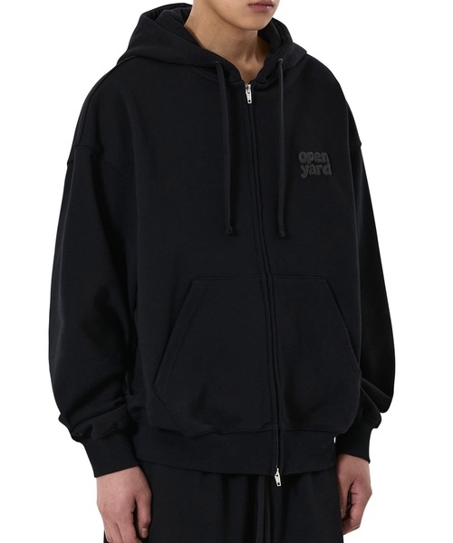 パーカー 「OY/オーワイ」PUFF LOGO HOODIE ZIP UP/パフロゴジップアップパーカー レディース メンズ_5