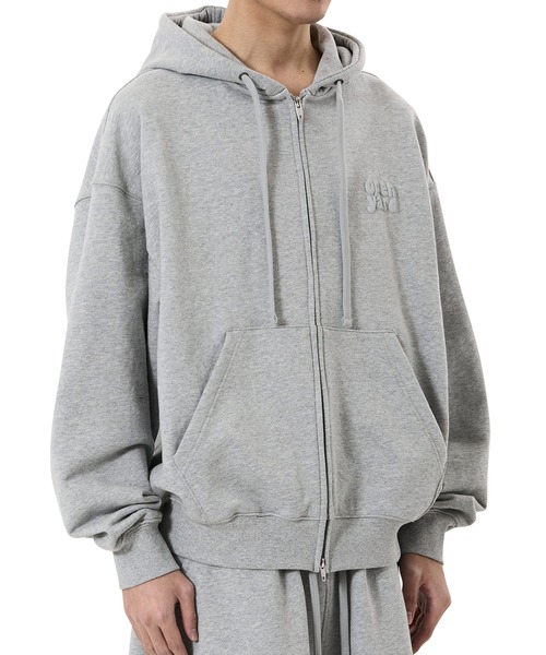 パーカー 「OY/オーワイ」PUFF LOGO HOODIE ZIP UP/パフロゴジップアップパーカー レディース メンズ_13