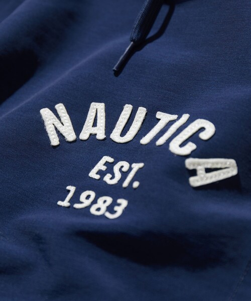 「NAUTICA」 イージーパンツ LARGE ブラック メンズの画像