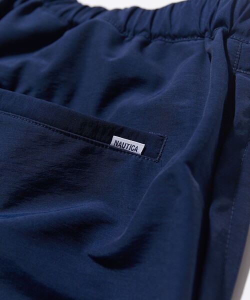 「NAUTICA」 イージーパンツ LARGE ブラック メンズの画像