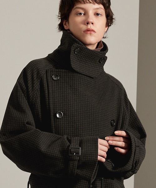 「EMMA CLOTHES」 チェスターコート L ベージュ メンズ_画像2