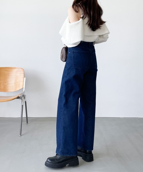 「Heather」 長袖ニット FREE アイボリー レディース_画像7