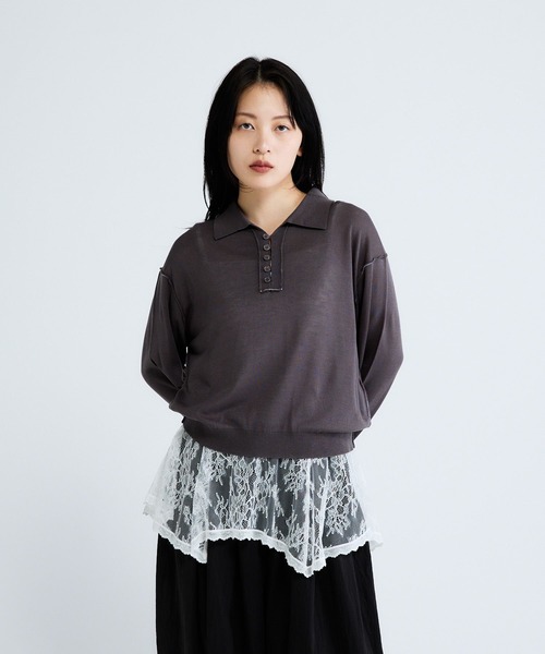 【ジーナシス 】レースドッキングキャミチュニック　ブラック 楽天市場】【SALE／50%OFF】レースドッキングキャミチュニック